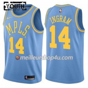 Maillot Basket Enfant Los Angeles Lakers Brandon Ingram 14 Nike Hardwood Classics Swingman